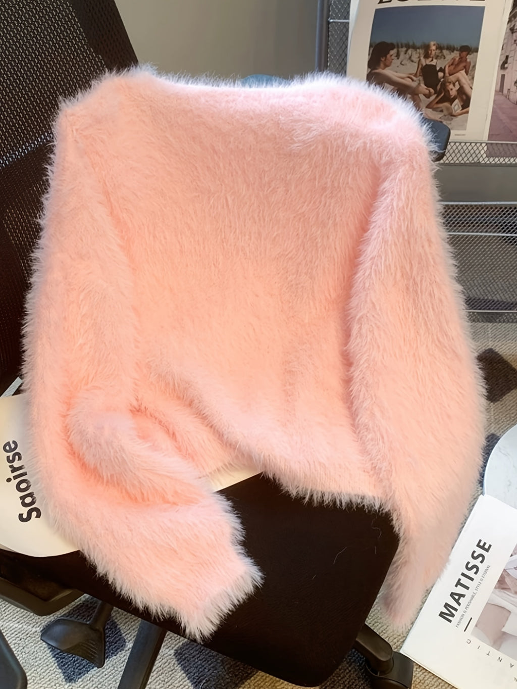 V-Neck Soft Cardigan