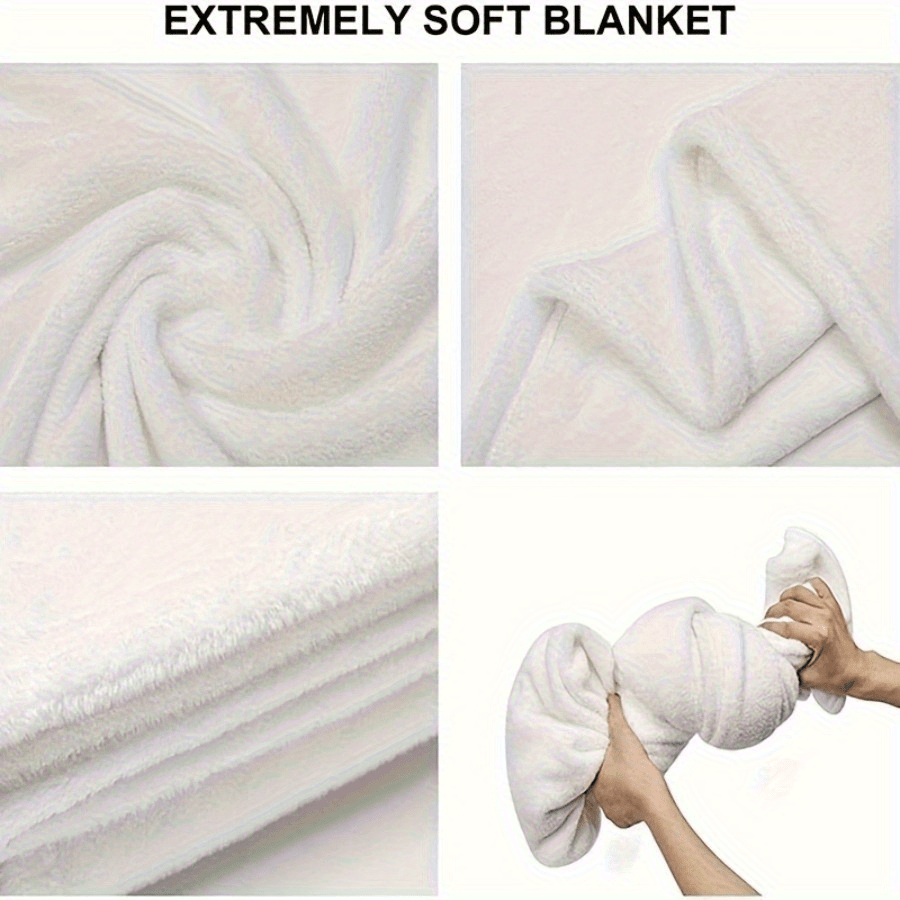 Leopard Print Plush Faux Fur Blanket