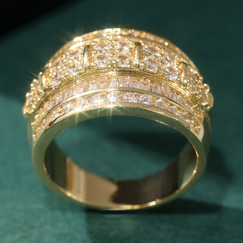 Eternal Ring with Sparkling Cubic Zirconia