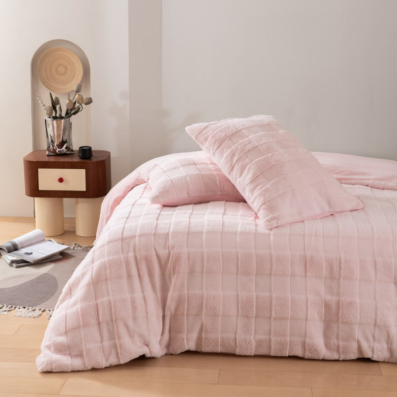 Plush Bedding Set