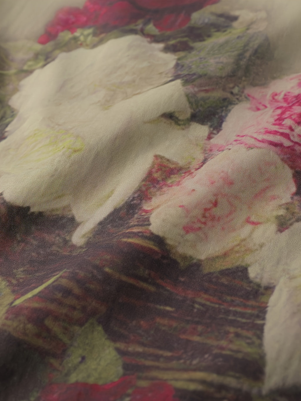 Zip-Up Rose Print Jacket