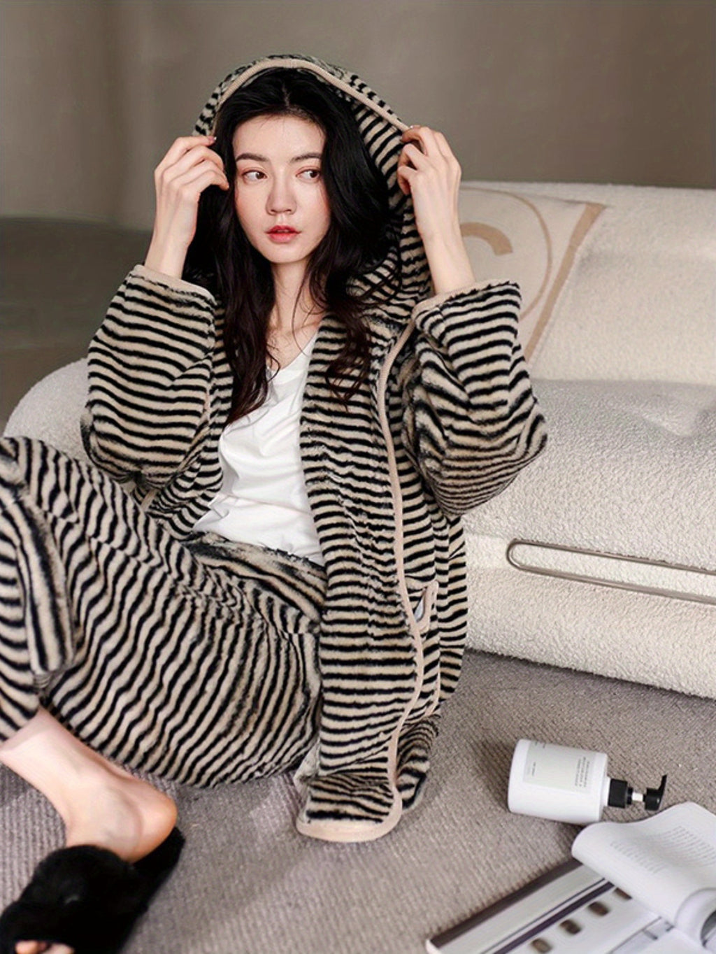 Plush Pajama Set