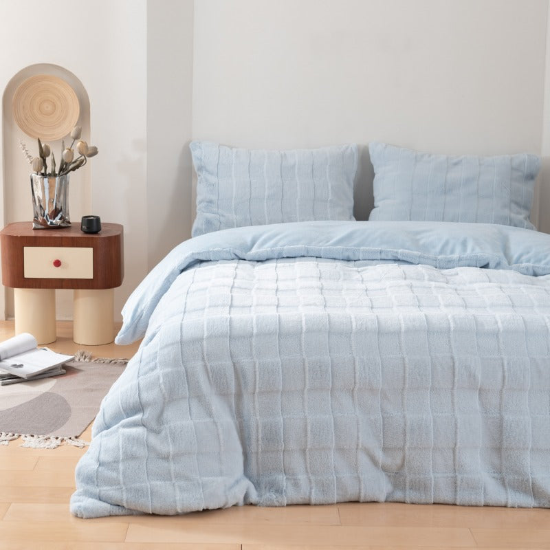 Plush Bedding Set