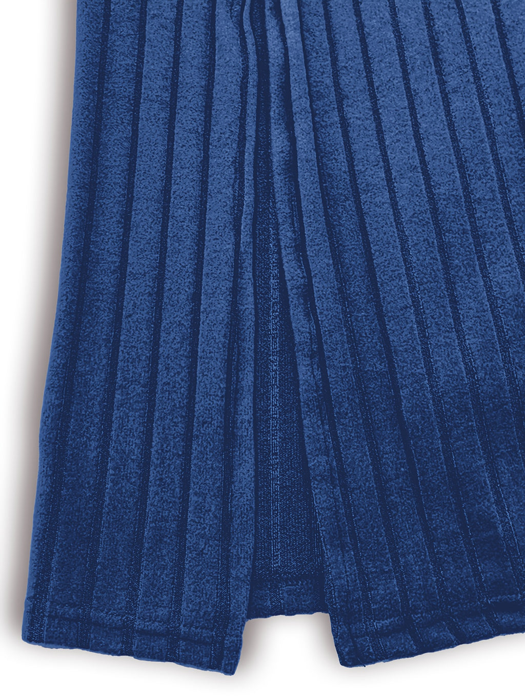 High Neck Ribbed Top + Pants Casual Set