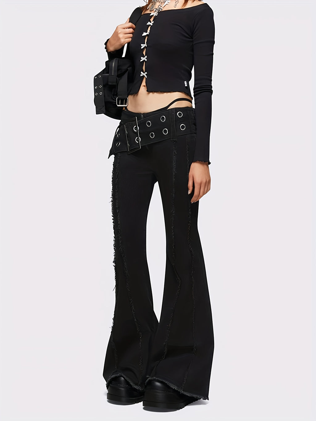 High-Waisted Stretchy Jeans