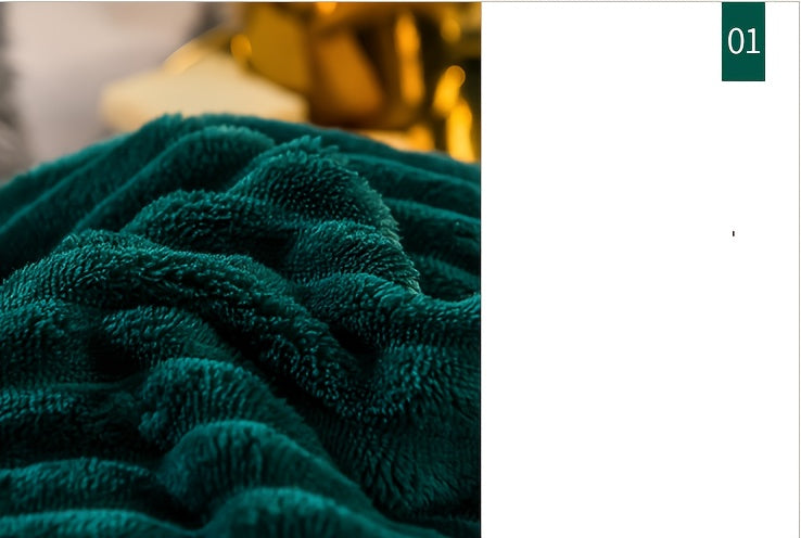 {4 Pieces} Deluxe Puffy Duvet Cover Set