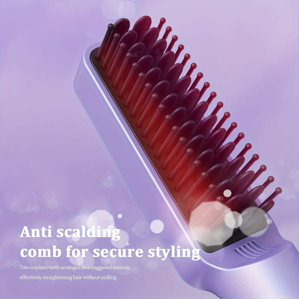 3-Minute Fast Straight Hair Comb with Ceramic Heating