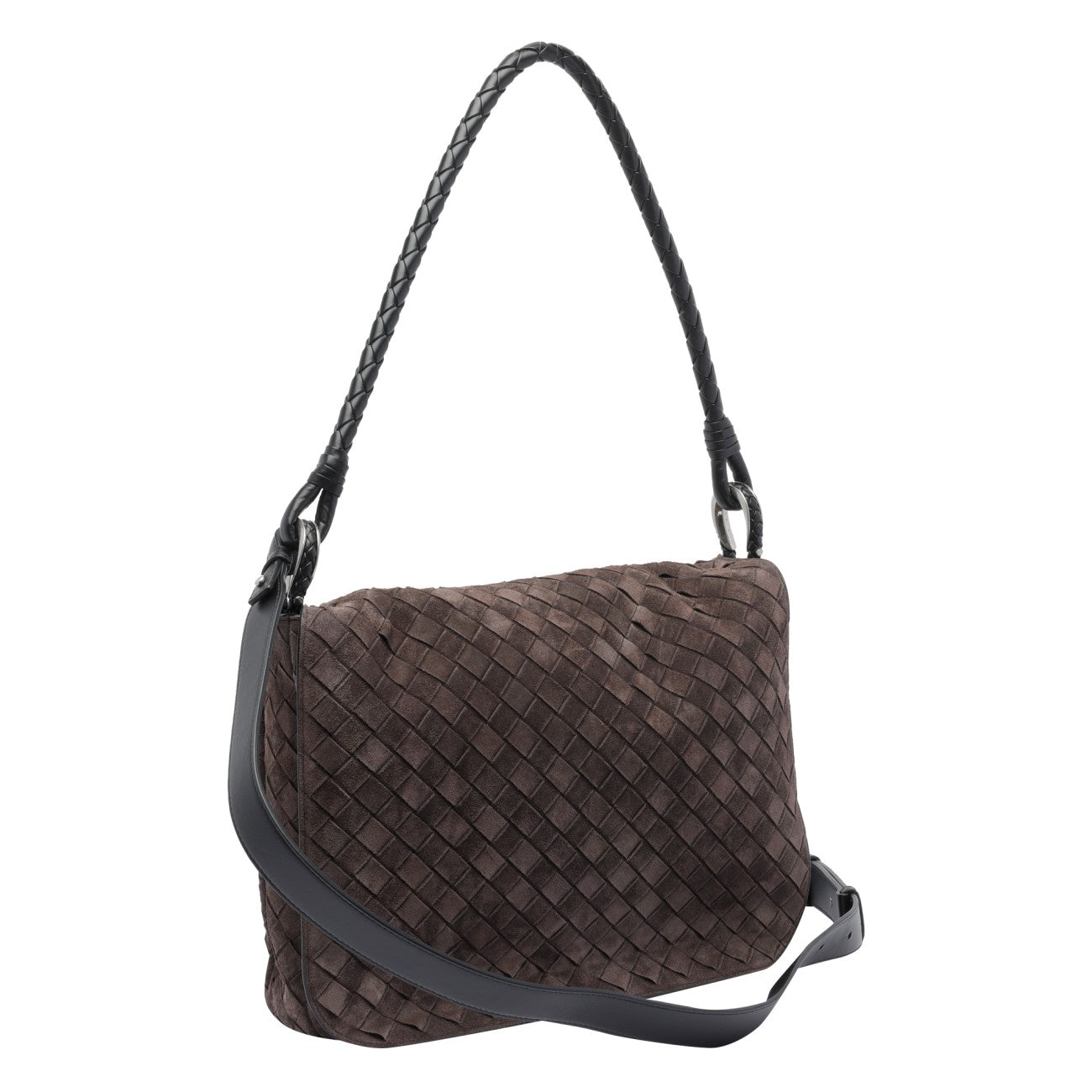 Bottega Veneta Men Small Swing Messenger Bag